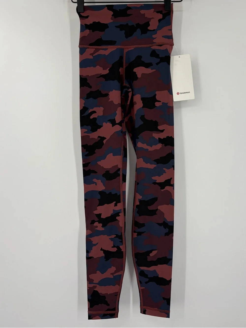 NWT Lululemon Wunder Train High Rise 28” Leggings Camo Size 2 Everlux